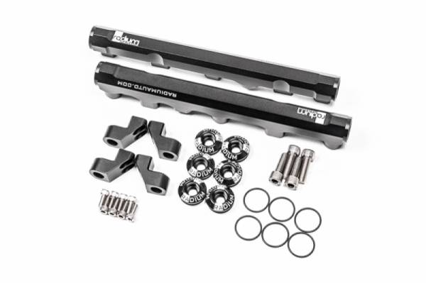 Radium Engineering - RADIUM Engineering 20-0763-02 Radium Engineering Subaru EG33 Top Feed Conversion Fuel Rail Kit