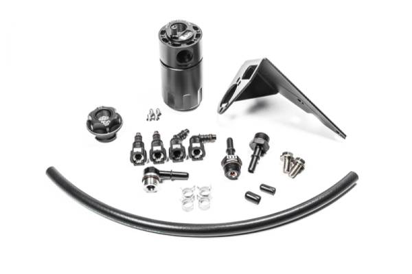 Radium Engineering - RADIUM Engineering 20-0785-FL Radium Engineering GM LS2/LS3/LS7 Engine Fluid Lock PCV Catch Can Kit