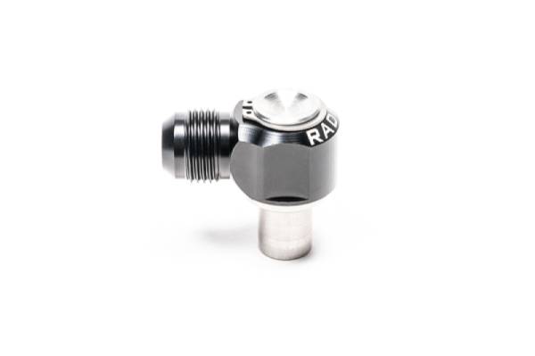Radium Engineering - RADIUM Engineering 20-0810 Radium KA24DE Valve Cover Intake 10AN Male Press-Fit Fitting