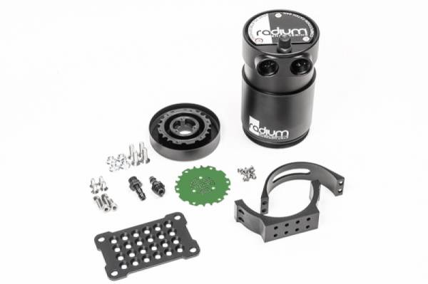 Radium Engineering - RADIUM Engineering 20-0819 Radium Engineering Universal Air Oil Separator (AOS-R)