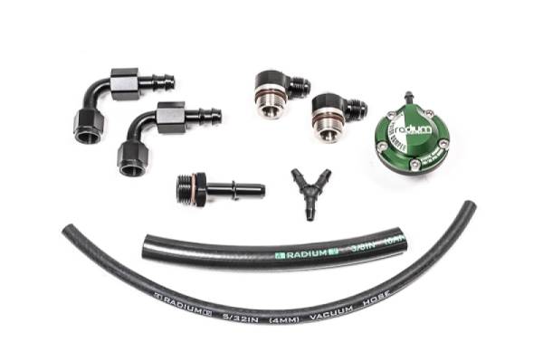 Radium Engineering - RADIUM Engineering 20-0898-PK Radium Engineering Toyota 2GR-FE Fuel Rail Plumbing Kit