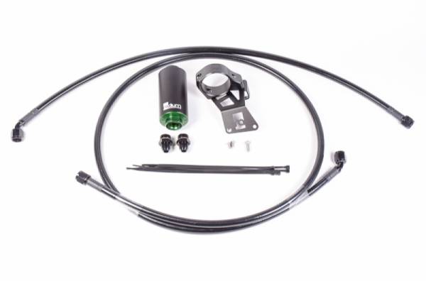 Radium Engineering - RADIUM Engineering 20-0946-05 Radium Engineering Mitsubishi Evo X Fuel Hanger Feed Kit - Microglass Filter