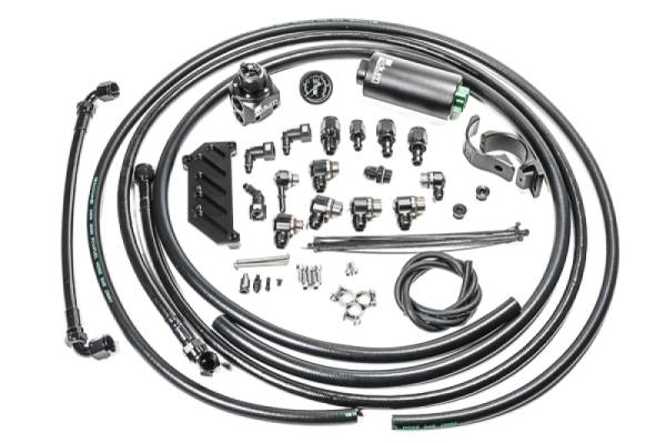 Radium Engineering - RADIUM Engineering 20-1025-05 Radium Engineering Fuel Hanger Plumbing Kit 89-05 Mazda MX-5 Microglass Filter