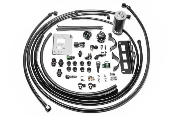 Radium Engineering - RADIUM Engineering 20-1325-05 Radium Engineering 08-15 Cadillac CTS-V Fuel Hanger Plumbing Kit - Microglass Filter