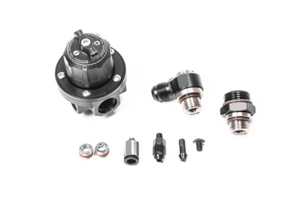 Radium Engineering - RADIUM Engineering 20-1623-00 Radium Engineering 8AN ORB Direct Mount Regulator-Rotating Assembly (DMR-RA) - Black
