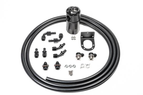 Radium Engineering - RADIUM Engineering 20-1806-FL Radium Engineering Single Catch Can 6AN Kit Fluid Lock