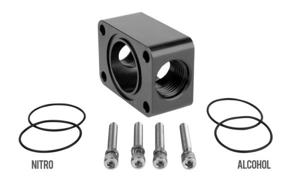 Aeromotive - Aeromotive 11740 Aeromotive Spur Gear Pump Distribution Block - 2x AN-10
