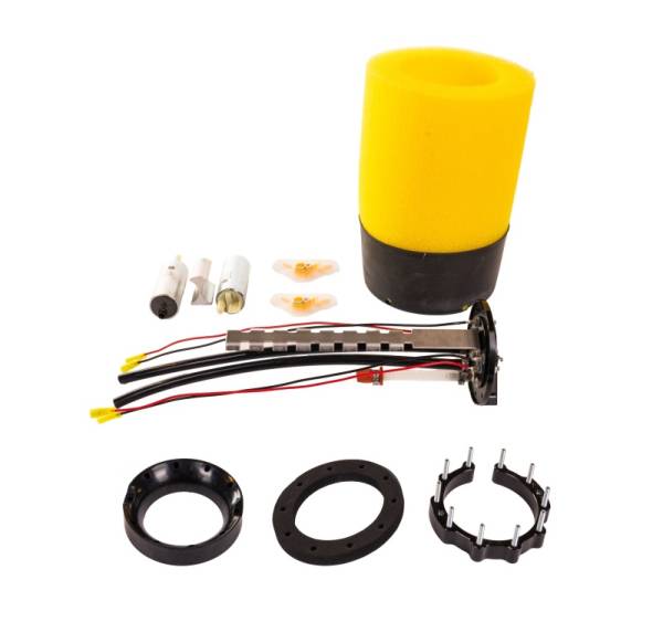Aeromotive - Aeromotive 11822 Aeromotive Universal Diesel Dual Phantom Fuel Pump 6-20in Depth