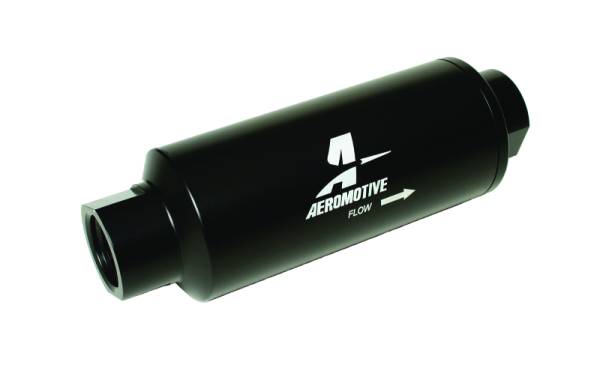 Aeromotive - Aeromotive 12341 Aeromotive In-Line Filter - (AN-12 ORB) 10 Micron Microglass Element