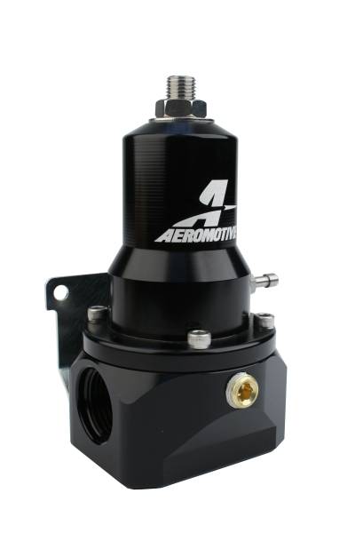 Aeromotive - Aeromotive 13132 Aeromotive Regulator - 30-120 PSI - .500 Valve - 2x AN-10 Inlets / AN-10 Bypass