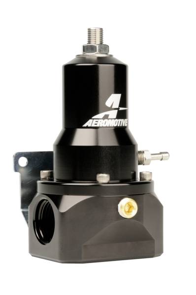 Aeromotive - Aeromotive 13134 Aeromotive Regulator - 30-120 PSI - .313 Valve - 2x AN-10 Inlets / AN-10 Bypass
