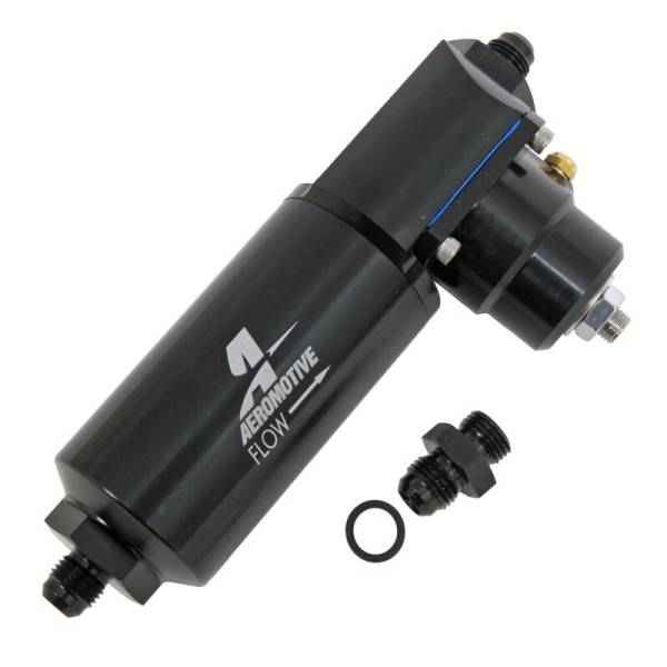 Aeromotive - Aeromotive 13147 Aeromotive Universal Filter Combo EFI Regulator 10 Micron AN-06 Flare
