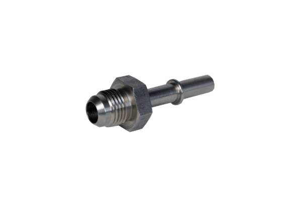Aeromotive - Aeromotive 15103 Aeromotive Ford OE Pressure Line - 5/16in Male Quick Connect to -6 AN male (Male OE filter coupler)