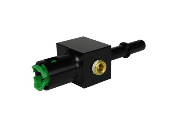 Aeromotive - Aeromotive 15121 Aeromotive 3/8in Quick Connect with AN-08 port and 1/8in gauge port