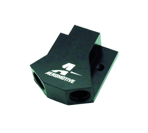 Aeromotive - Aeromotive 15620 Aeromotive Y Block -10 AN to Two -8 AN