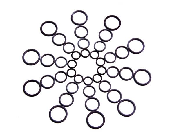Aeromotive - Aeromotive 15622 Aeromotive Fuel Resistant Nitrile O-Ring - AN-08 (Pack of 10)