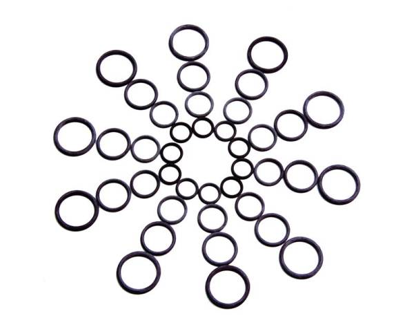 Aeromotive - Aeromotive 15624 Aeromotive Fuel Resistant Nitrile O-Ring - AN-12 (Pack of 10)