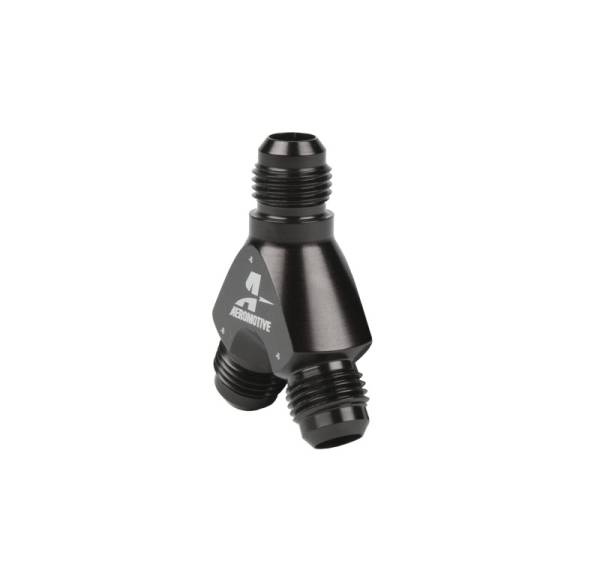 Aeromotive - Aeromotive 15672 Aeromotive Y-Block - AN-06 - 2x AN-06