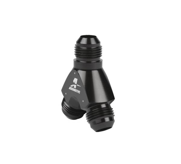 Aeromotive - Aeromotive 15674 Aeromotive Y-Block - AN-08 - 2x AN-08