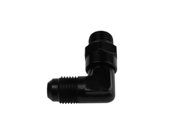 Aeromotive - Aeromotive 15689 Aeromotive Fitting - Elbow - 90-Deg - AN-06 ORB to AN-06 Flare