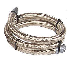 Aeromotive - Aeromotive 15701 Aeromotive SS Braided Fuel Hose - AN-06 x 4ft