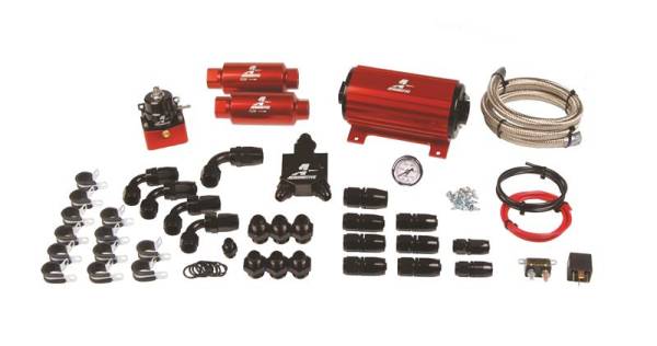 Aeromotive - Aeromotive 17125 Aeromotive A1000 EFI Fuel System (11101 Pump/13101 Reg/Filters/Hose/Etc.)