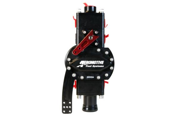 Aeromotive - Aeromotive 17134 Aeromotive System Pump 16.5gpm Shut Off Valve 2x 08AN Blocks 1.25in Inlet 10AN Outlet .775 Gear Set
