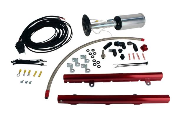 Aeromotive - Aeromotive 17184 Aeromotive C6 Corvette Fuel System - Eliminator/LS3 Rails/Wire Kit/Fittings