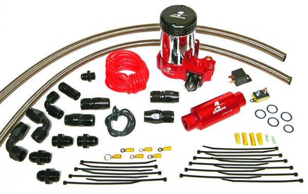 Aeromotive - Aeromotive 17202 Aeromotive A2000 Drag Race Pump Only Kit (Incl. Lines/Fittings/Hose Ends/11202 Pump)