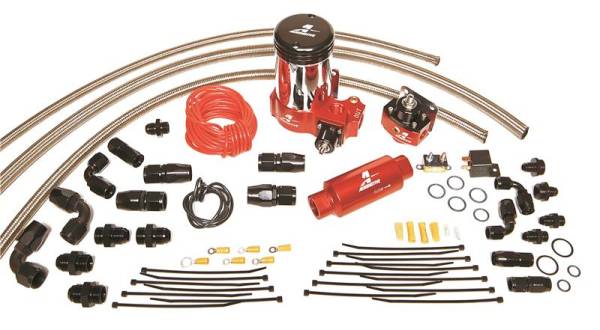 Aeromotive - Aeromotive 17203 Aeromotive A2000 Complete Drag Race Fuel System for Single Carb