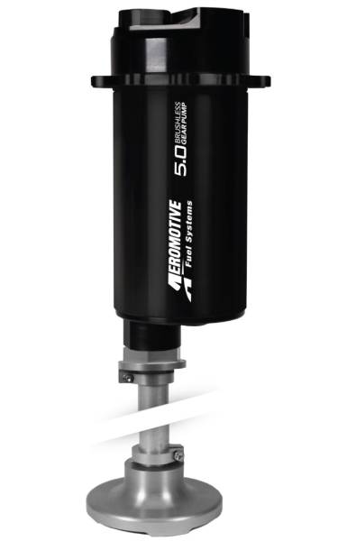 Aeromotive - Aeromotive 18395 Aeromotive Brushless Spur Gear Fuel Pump w/TVS Controller - Universal - In-Tank - 5gpm