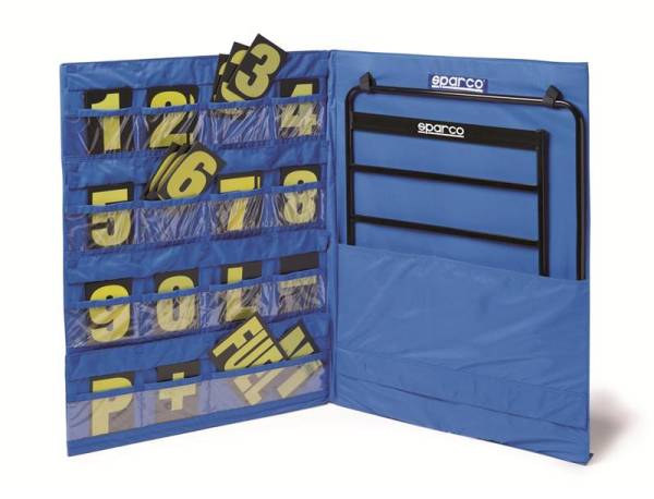 SPARCO - SPARCO 00594 Sparco Pit Board And Numbers Kit W/Co