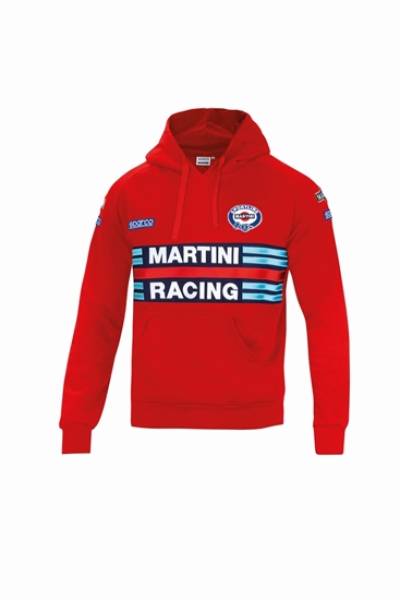 SPARCO - SPARCO 01279MRRS0XS Sparco Hoodie Martini-Racing XS Red
