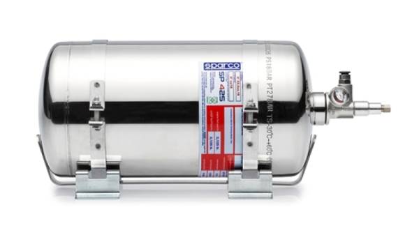 SPARCO - SPARCO 014772EXL Sparco 4.25 Liter Electric Steel Extinguisher System