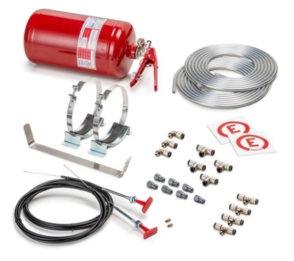 SPARCO - SPARCO 014772MSL Sparco 4.25 Liter Mechanical Steel Extinguisher System