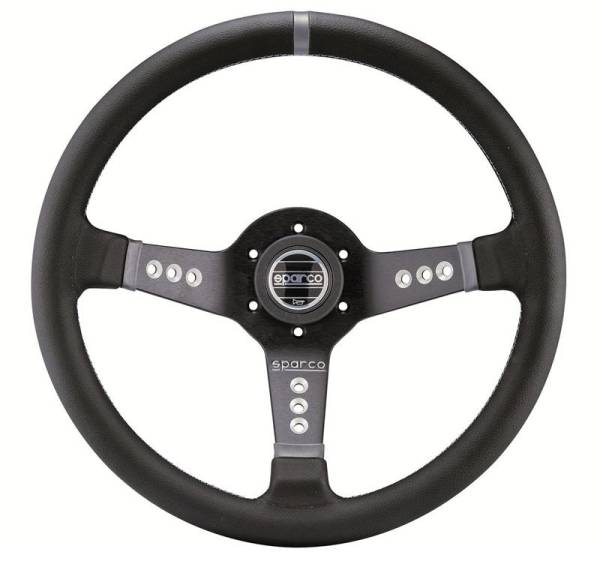 SPARCO - SPARCO 015L800PL Sparco Steering Wheel L777 Leather Black