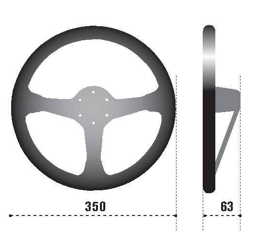 SPARCO - SPARCO 015L800SC Sparco Steering Wheel L777 Suede Black
