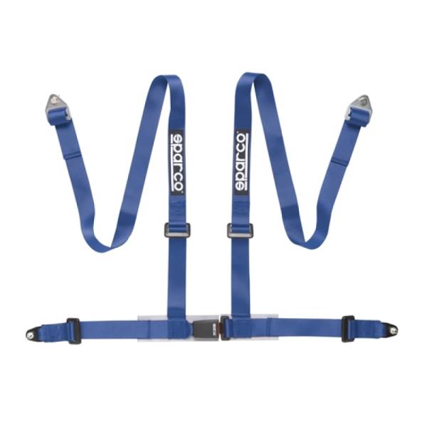 SPARCO - SPARCO 04604BV1AZ Sparco Belt 2 Inch Blue 4Pt Bolt-In