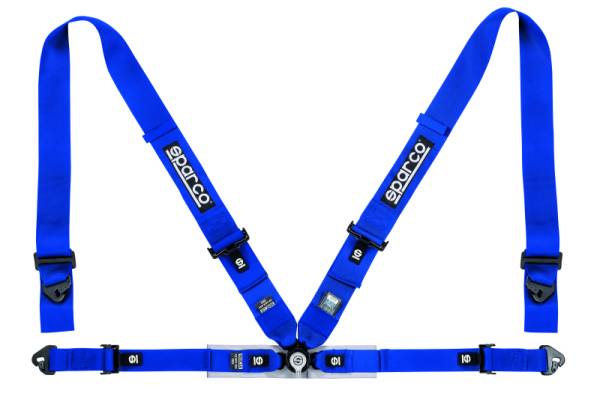 SPARCO - SPARCO 04716M1AZ Sparco Belt 4Pt 3in/2in Competition Harness - Blue