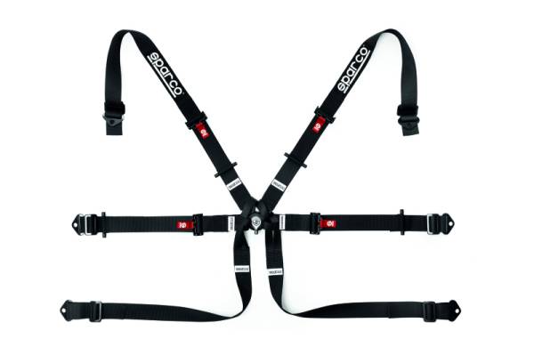 SPARCO - SPARCO 04819H2NR Sparco BELT 6 PNT 2in FORMULA BLK