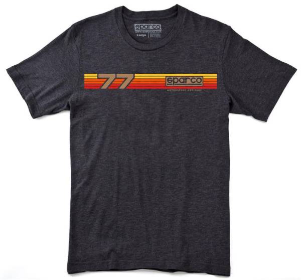 SPARCO - SPARCO SP02010CH4XL Sparco T-Shirt Rally Tri Charcoal XL