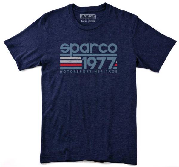 SPARCO - SPARCO SP02900BM2M Sparco T-Shirt Vintage 77 Nvy Med