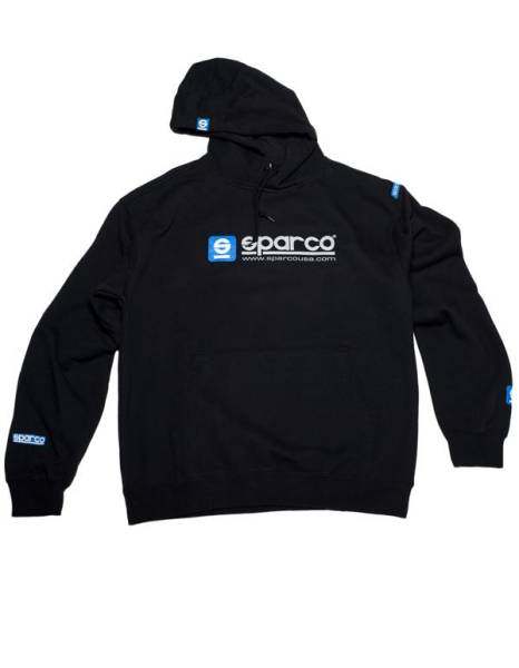 SPARCO - SPARCO SP03100RS3L Sparco Sweatshirt Hooded WWW Red LRG