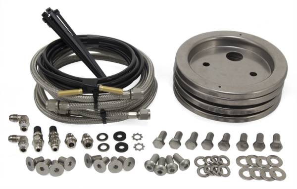 Air Lift - Air Lift 52301 Air Lift LoadLifter 5000 Ultimate Plus Complete Stainless Steel Air Lines Upgrade Kit (Inc 4 Plates)