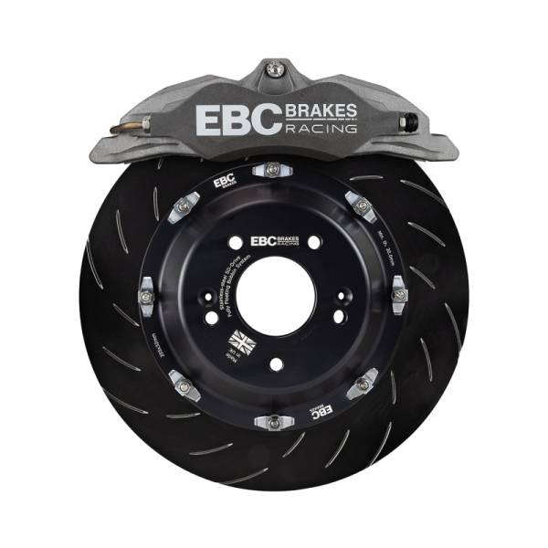 EBC - EBC Brakes BC4104R-R EBC Racing Universal Apollo-4 Race Spec Trailing Front Right Caliper (300mm Min 355mm Max Rotor)