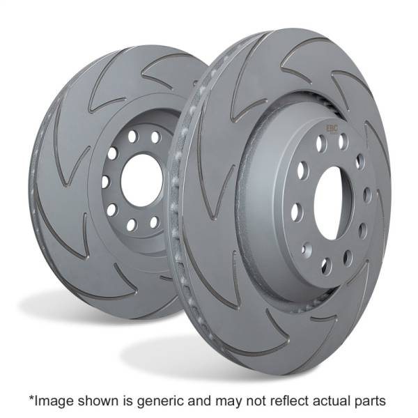 EBC - EBC Brakes BSD1201 EBC 14-20 Audi A3 2.0 Turbo BSD Front Rotors - Fits 2005-2023 Volkswagen, Audi models