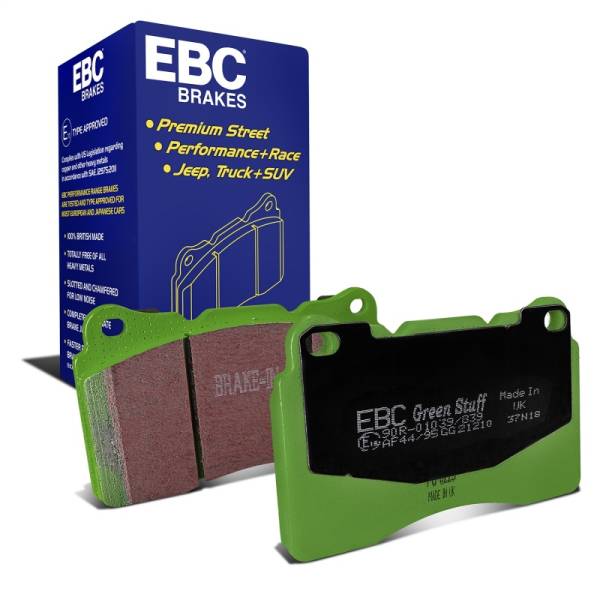 EBC - EBC Brakes DP21210 EBC 04-08 Acura TL 3.2 (Manual)(Brembo) Greenstuff Front Brake Pads - Fits 2022 Tesla S