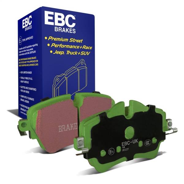 EBC - EBC Brakes DP22227 EBC 14+ Mini Hardtop 2.0 Turbo Cooper S Greenstuff Front Brake Pads - Fits 2014-2023 Mini Cooper, Cooper Clubman
