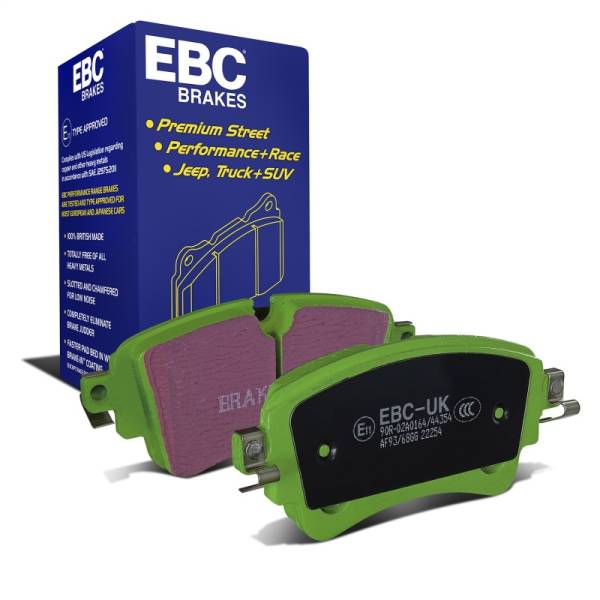 EBC - EBC Brakes DP22254 EBC 2018+ Audi A4 Allroad Quattro 2.0L Turbo Greenstuff Rear Brake Pads - Fits 2017-2023 Audi Q5, A4 allroad, A5 Quattro