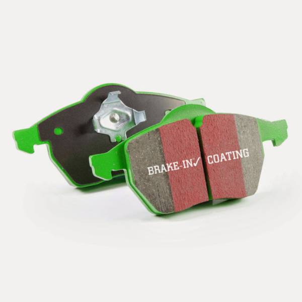 EBC - EBC Brakes DP22407 EBC 2018+ Tesla Model S Electric Greenstuff Rear Brake Pads - Fits 2018-2023 Tesla S, X